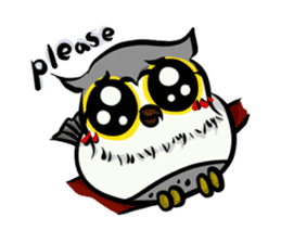 owl lala sticker #5891761