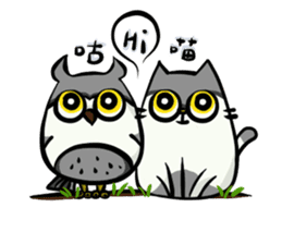 owl lala sticker #5891786