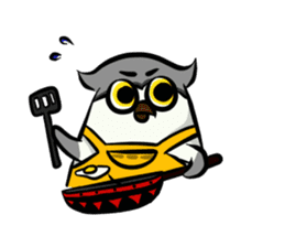owl lala sticker #5891791