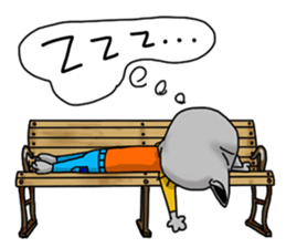 3 cats. Entry. Waiting. Leaving. sticker #5891819