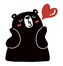 Bearco - The Big Black Bear (Eng) sticker #5892313