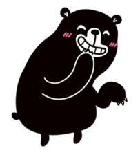 Bearco - The Big Black Bear (Eng) sticker #5892314