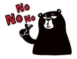 Bearco - The Big Black Bear (Eng) sticker #5892323