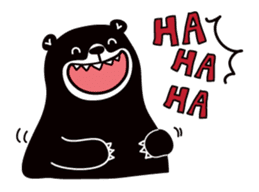 Bearco - The Big Black Bear (Eng) sticker #5892325