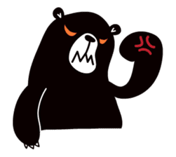 Bearco - The Big Black Bear (Eng) sticker #5892331