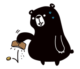 Bearco - The Big Black Bear (Eng) sticker #5892332