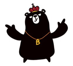 Bearco - The Big Black Bear (Eng) sticker #5892333