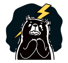 Bearco - The Big Black Bear (Eng) sticker #5892335