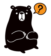 Bearco - The Big Black Bear (Eng) sticker #5892338