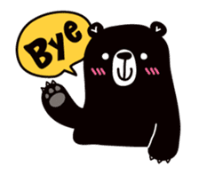Bearco - The Big Black Bear (Eng) sticker #5892339