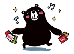 Bearco - The Big Black Bear (Eng) sticker #5892344