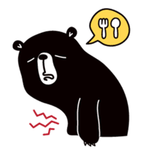 Bearco - The Big Black Bear (Eng) sticker #5892345