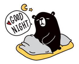 Bearco - The Big Black Bear (Eng) sticker #5892350