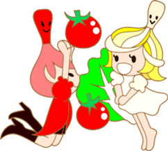 Tomato ketchup and Mayonnaise English sticker #5892543