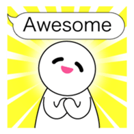 It's a small world of balloon:English sticker #5892956