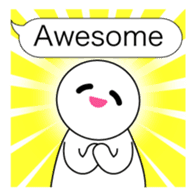 It's a small world of balloon:English sticker #5892956