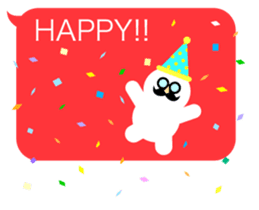 It's a small world of balloon:English sticker #5892965