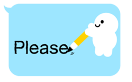 It's a small world of balloon:English sticker #5892966