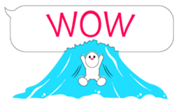 It's a small world of balloon:English sticker #5892967