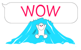 It's a small world of balloon:English sticker #5892967