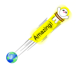 It's a small world of balloon:English sticker #5892971