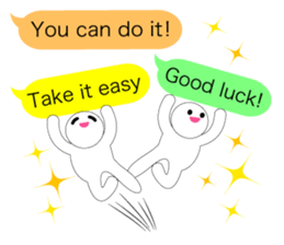 It's a small world of balloon:English sticker #5892973