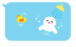 It's a small world of balloon:English sticker #5892976