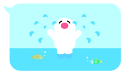 It's a small world of balloon:English sticker #5892983