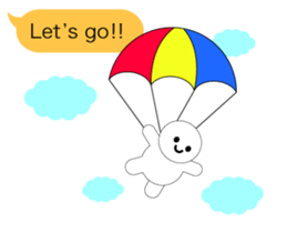 It's a small world of balloon:English sticker #5892984