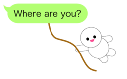 It's a small world of balloon:English sticker #5892985