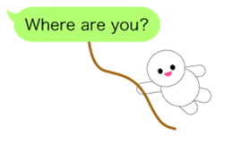 It's a small world of balloon:English sticker #5892985