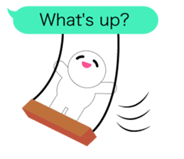 It's a small world of balloon:English sticker #5892987