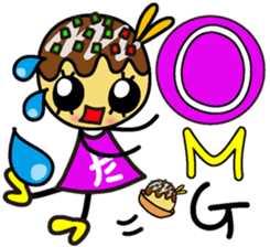 TAKOYAKI PRINCESS "TAKOYAKINNE" VER.EN sticker #5893036