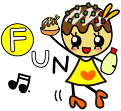 TAKOYAKI PRINCESS "TAKOYAKINNE" VER.EN sticker #5893051