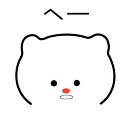 Bear too much "care" (2) sticker #5893712