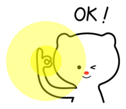 Bear too much "care" (2) sticker #5893718