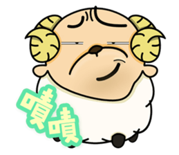 Treacherous Sheep sticker #5893853