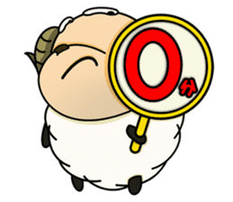 Treacherous Sheep sticker #5893855