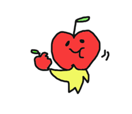 taremenoringochan2 sticker #5893959