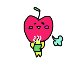 taremenoringochan2 sticker #5893971