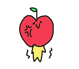 taremenoringochan2 sticker #5893978