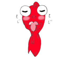 Kyn Kyn of the goldfish sticker #5894435