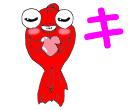 Kyn Kyn of the goldfish sticker #5894437