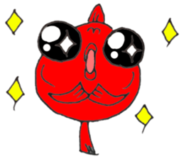 Kyn Kyn of the goldfish sticker #5894440
