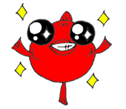Kyn Kyn of the goldfish sticker #5894441