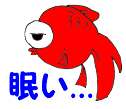 Kyn Kyn of the goldfish sticker #5894449