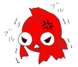 Kyn Kyn of the goldfish sticker #5894452