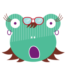 Hundred Faces of Keloco sticker #5894985