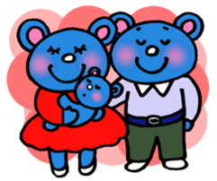 lovely  bear sticker #5895210