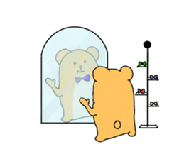 Yuruyuru Hamukuma sticker #5895676